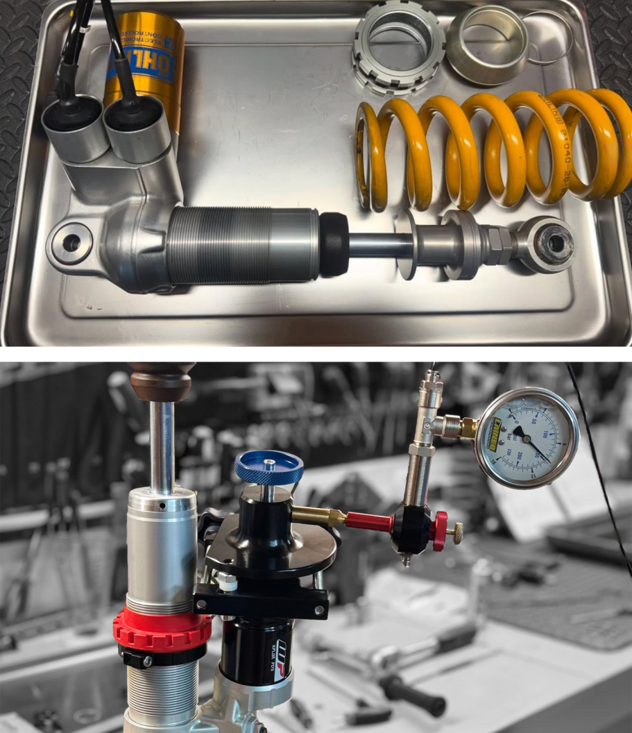 Stoßdämpferservice